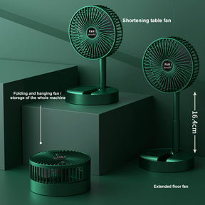 Portable Electric Mini Fan Foldable Telescopic fan with high Battery Life