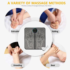 Ems Foot Massager black in color